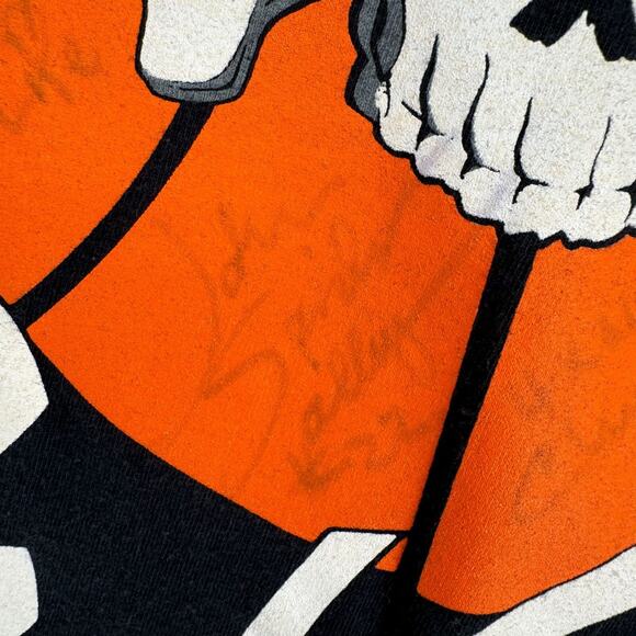 Detroit Bad Boys Pistons John Spider Salley #22 Signed T-Shirt Adult 3XL Black - Picture 6 of 13